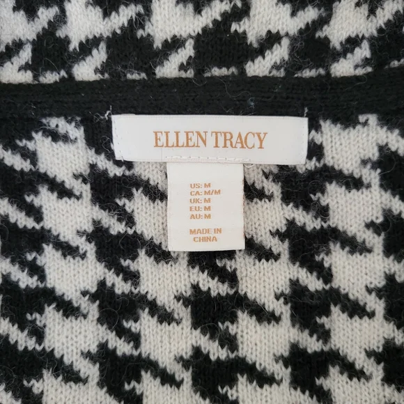 Ellen Tracy shawl collar sweater - Picture 2 of 7